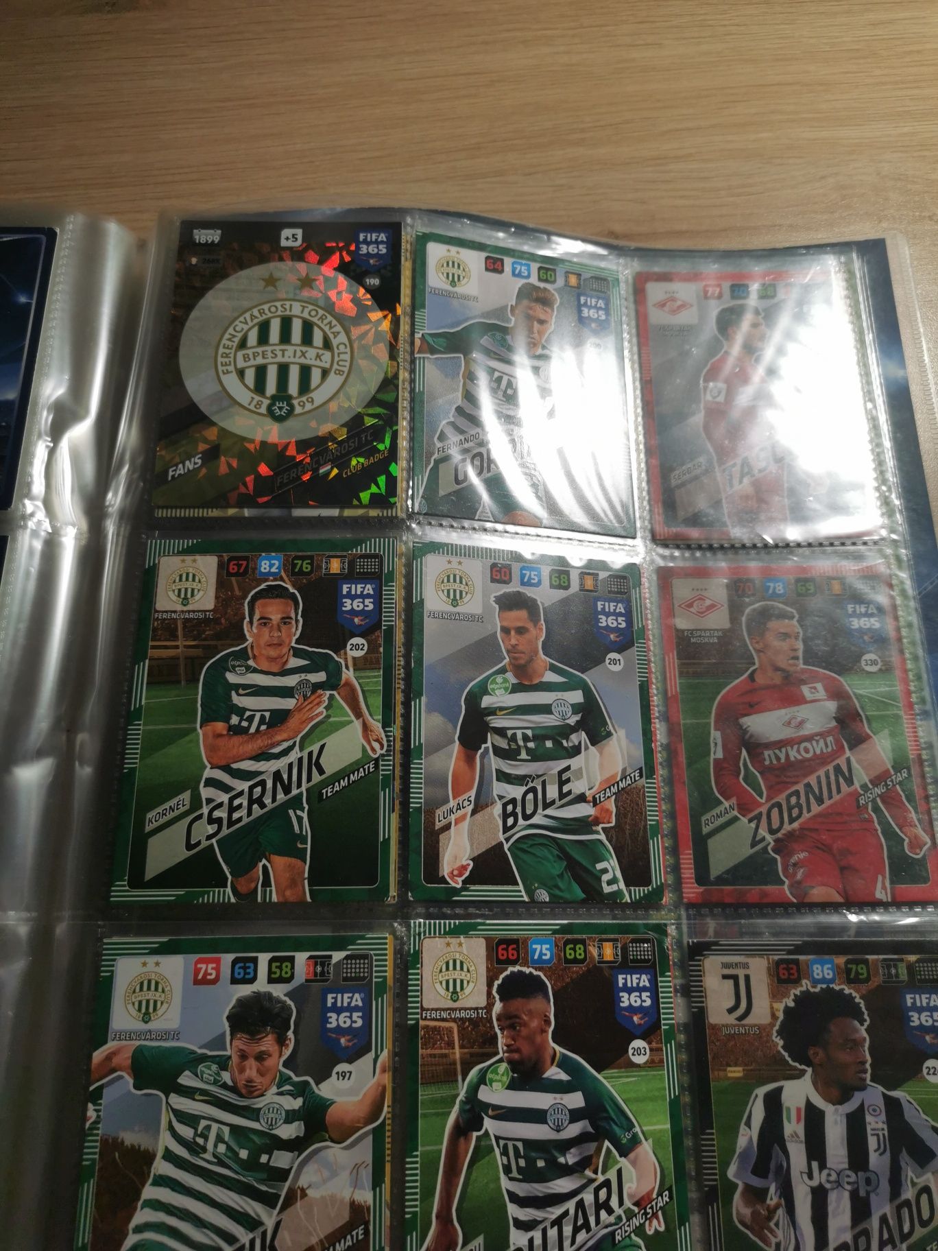 Prawie pełny album Match Attax 2015/16