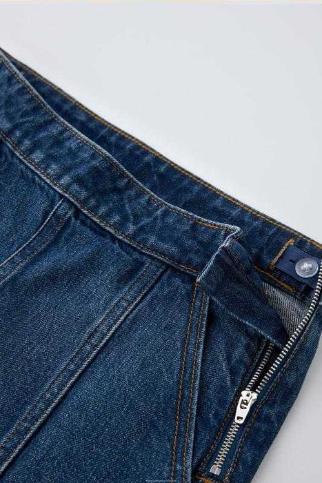 Zara спідниця юбка зара джинс джинсова довга р. 152 на 11-13 р