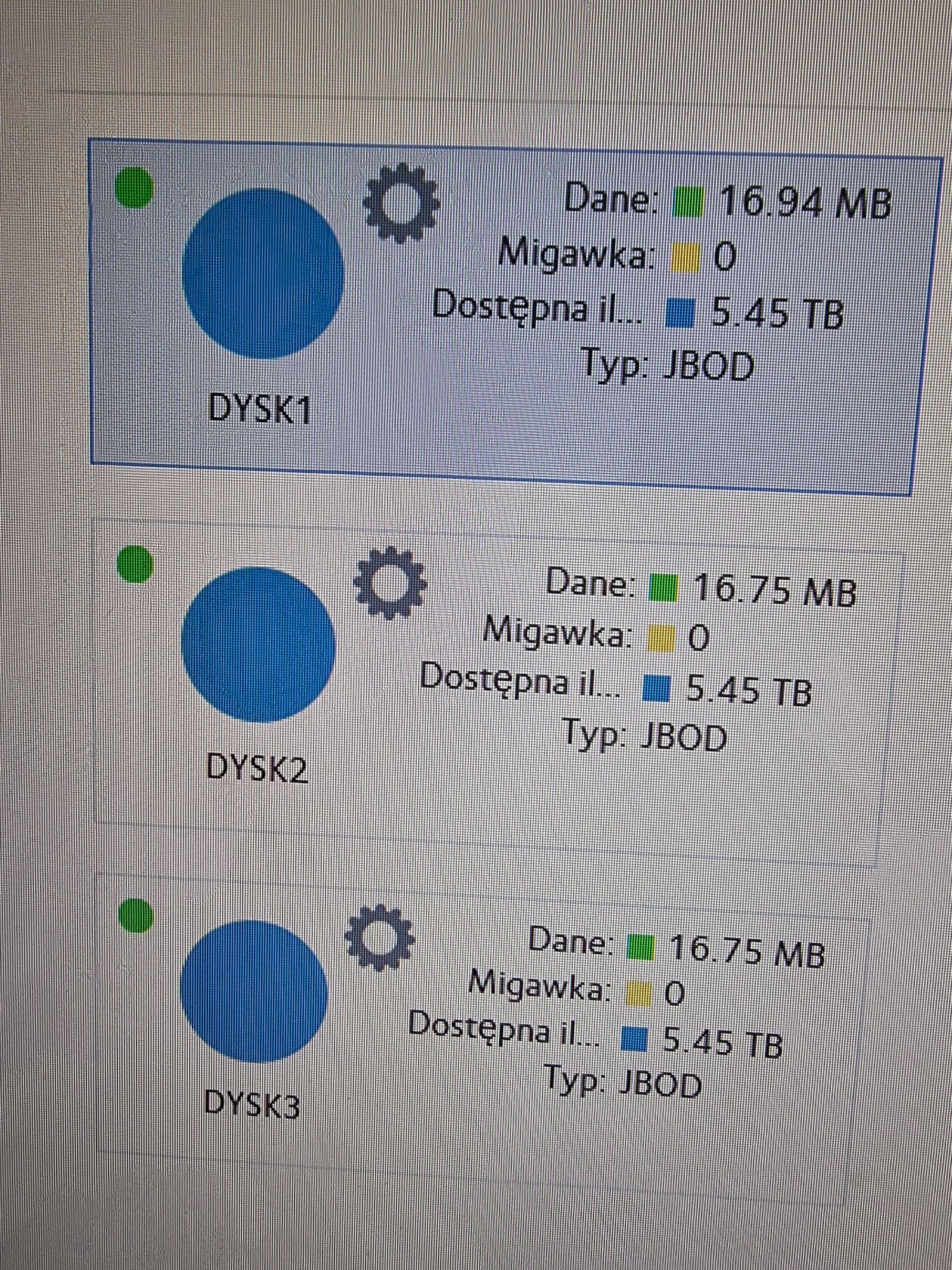 Dysk sieciowy serwer plików Netgear 3x6Tb