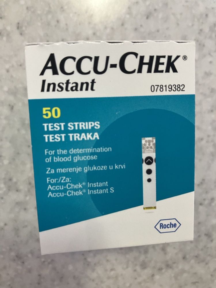 Тест смужки тест полоски Accu-Chek