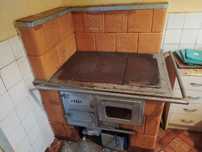 Piec kaflowy kuchenny,