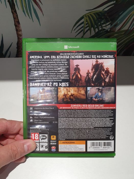 Red Dead Redemption 2 xbox - gra używana.