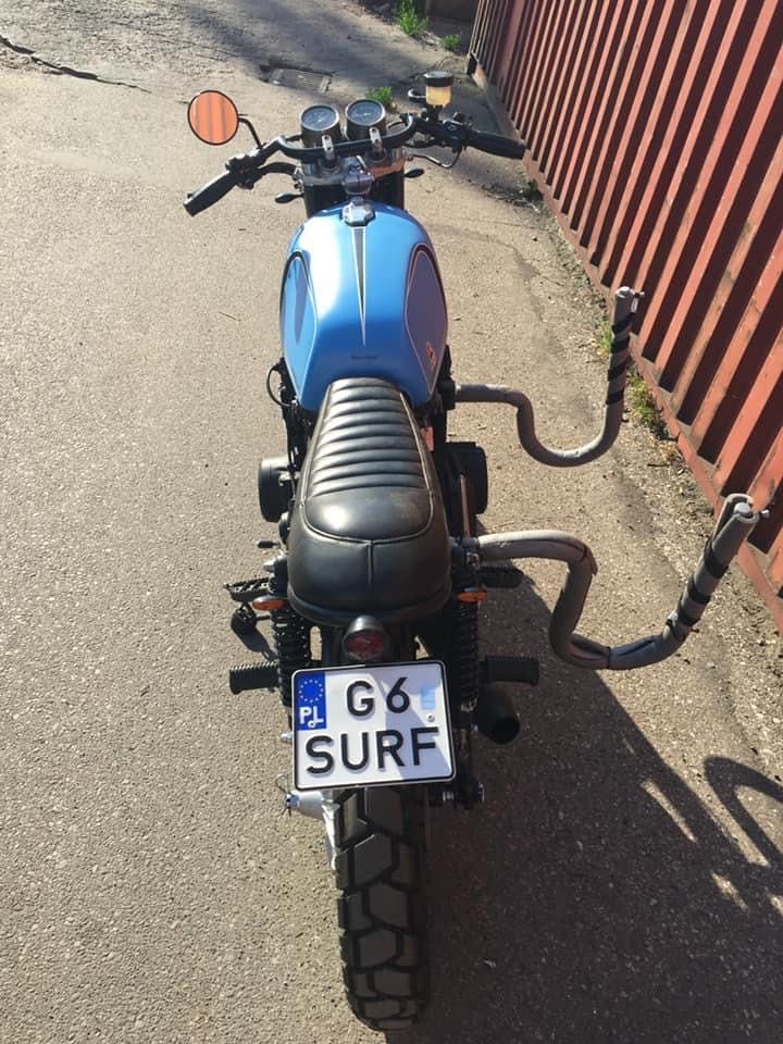 Motocykl Yamaha XS 750 z 1978 roku Custom