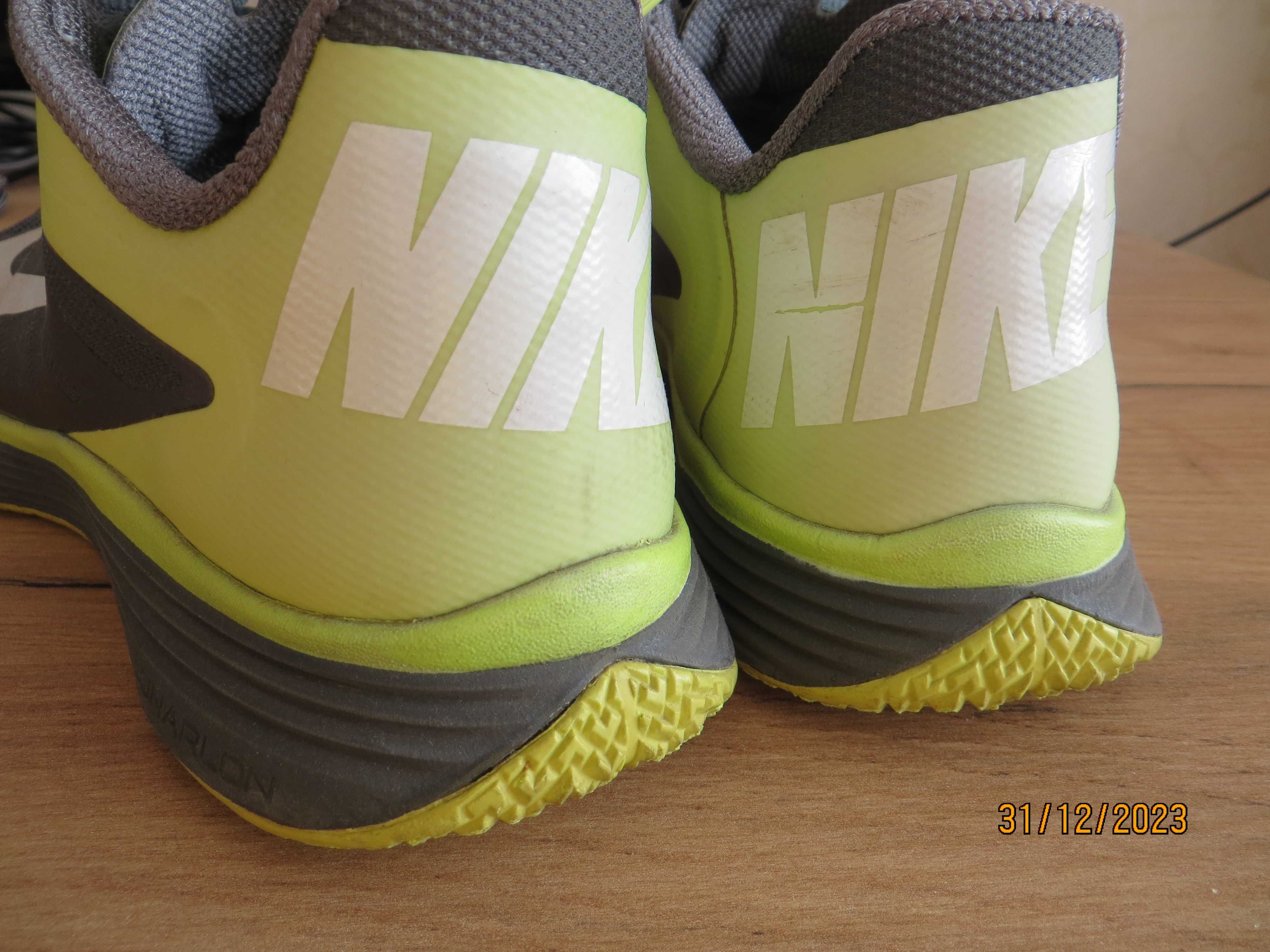 Nike Lunar Vapor Trainer Grey Volt 41 eu 26 cm кроси в рідній коробці