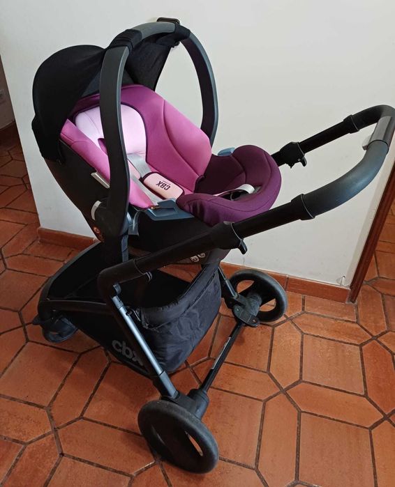 Trio Cybex (carro, ovo, alcofa e cadeira)