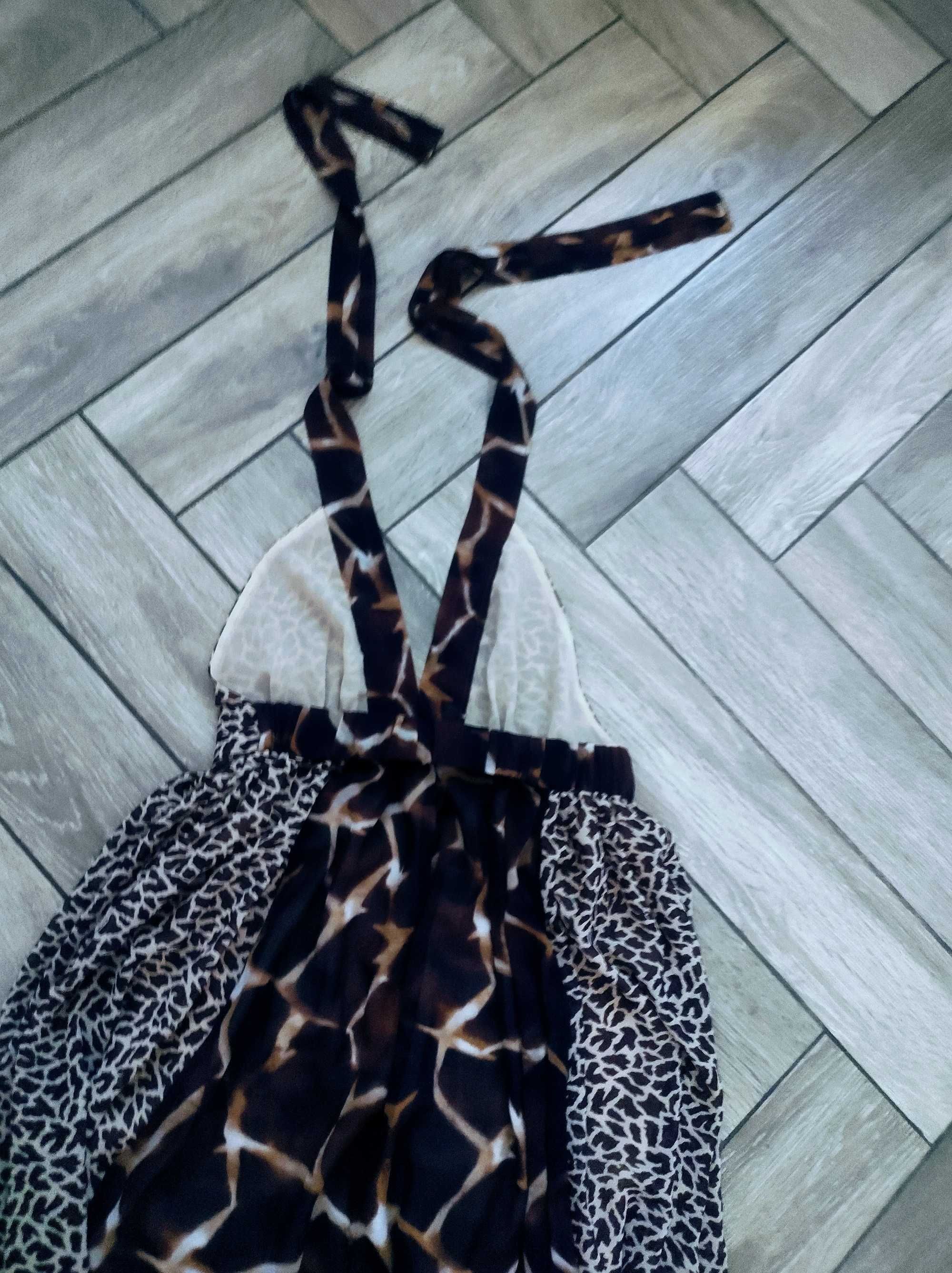 Moda International maxi długa sukienka