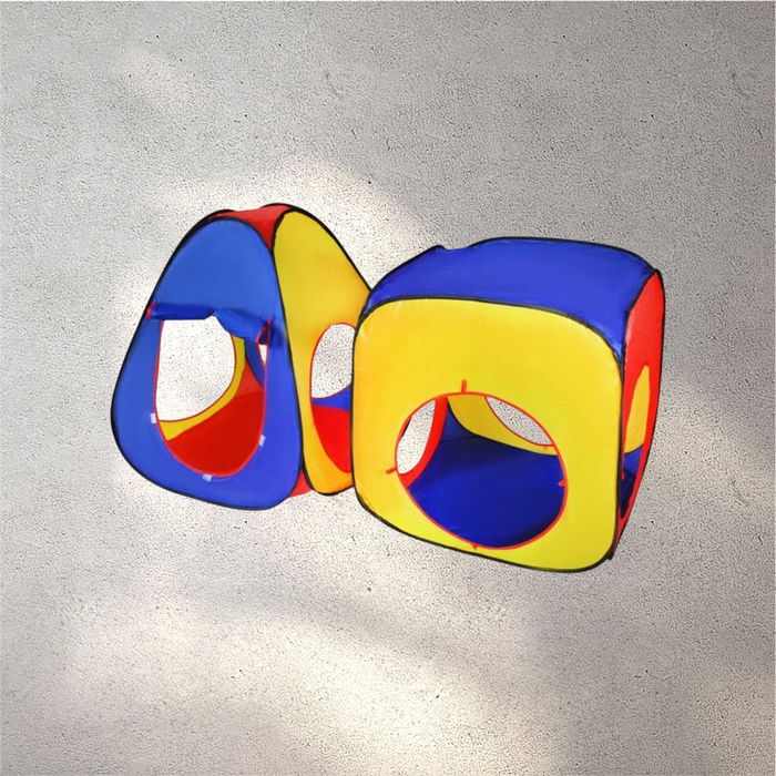 DOMEK + TUNEL 3w1 namiot dla dzieci do domu ogrodu zabawa zabawka