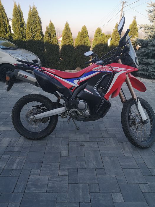 Honda crf 250 zarejestrowana