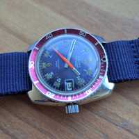 Relógio Cauny diver's - relógio de mergulho vintage