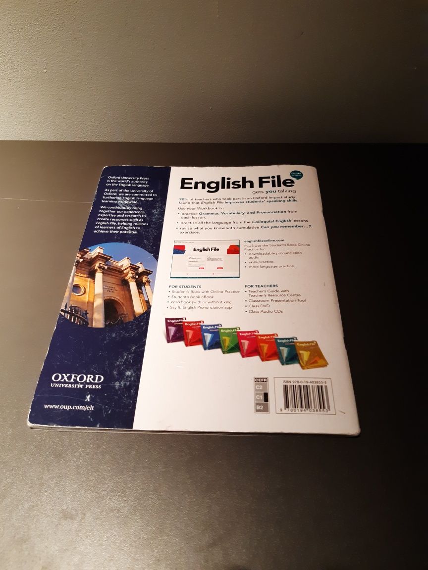 Oxford English File Fourth Edition Advanced Workbook C1