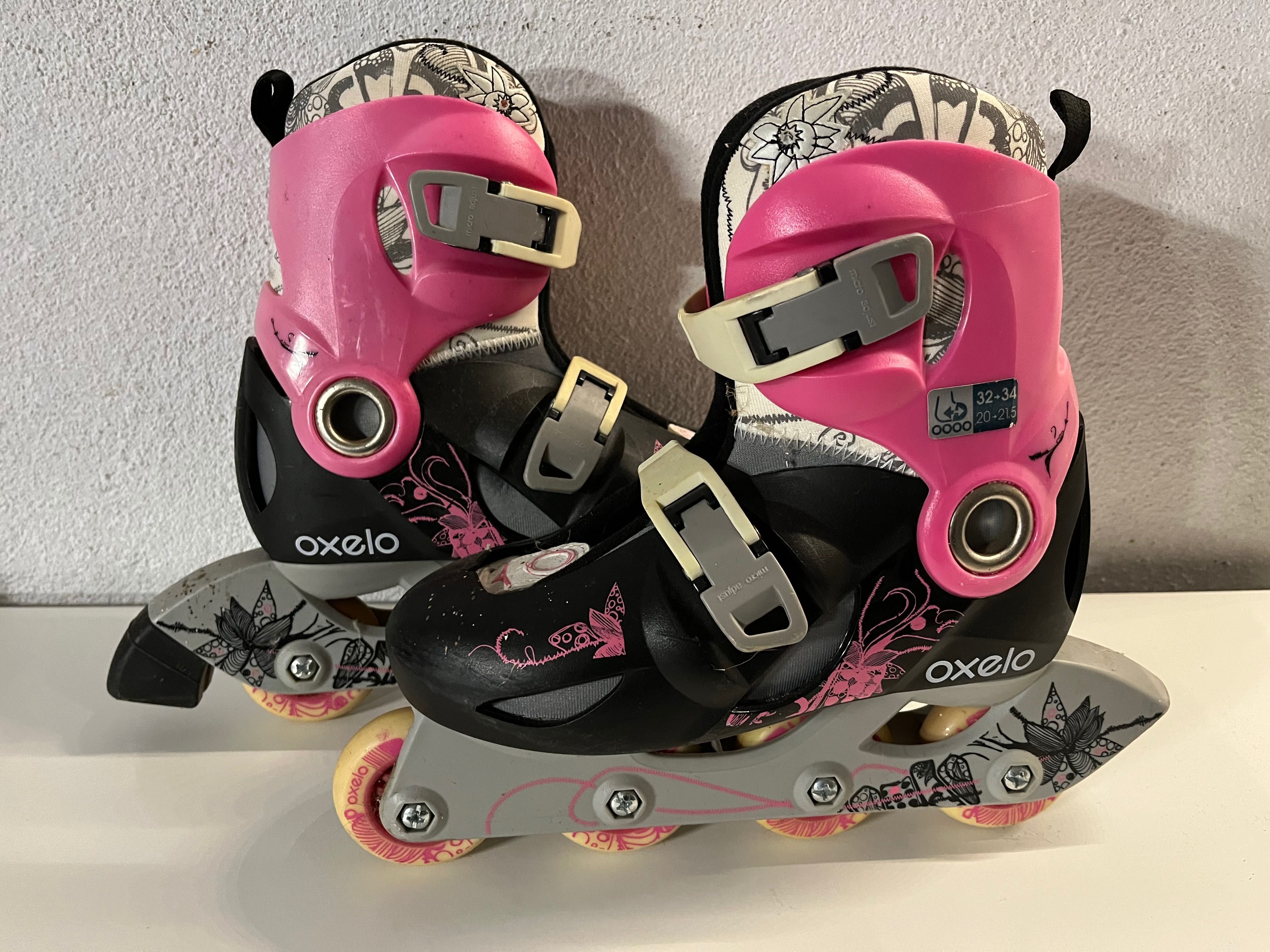 Patins em linha criança- Oxelo