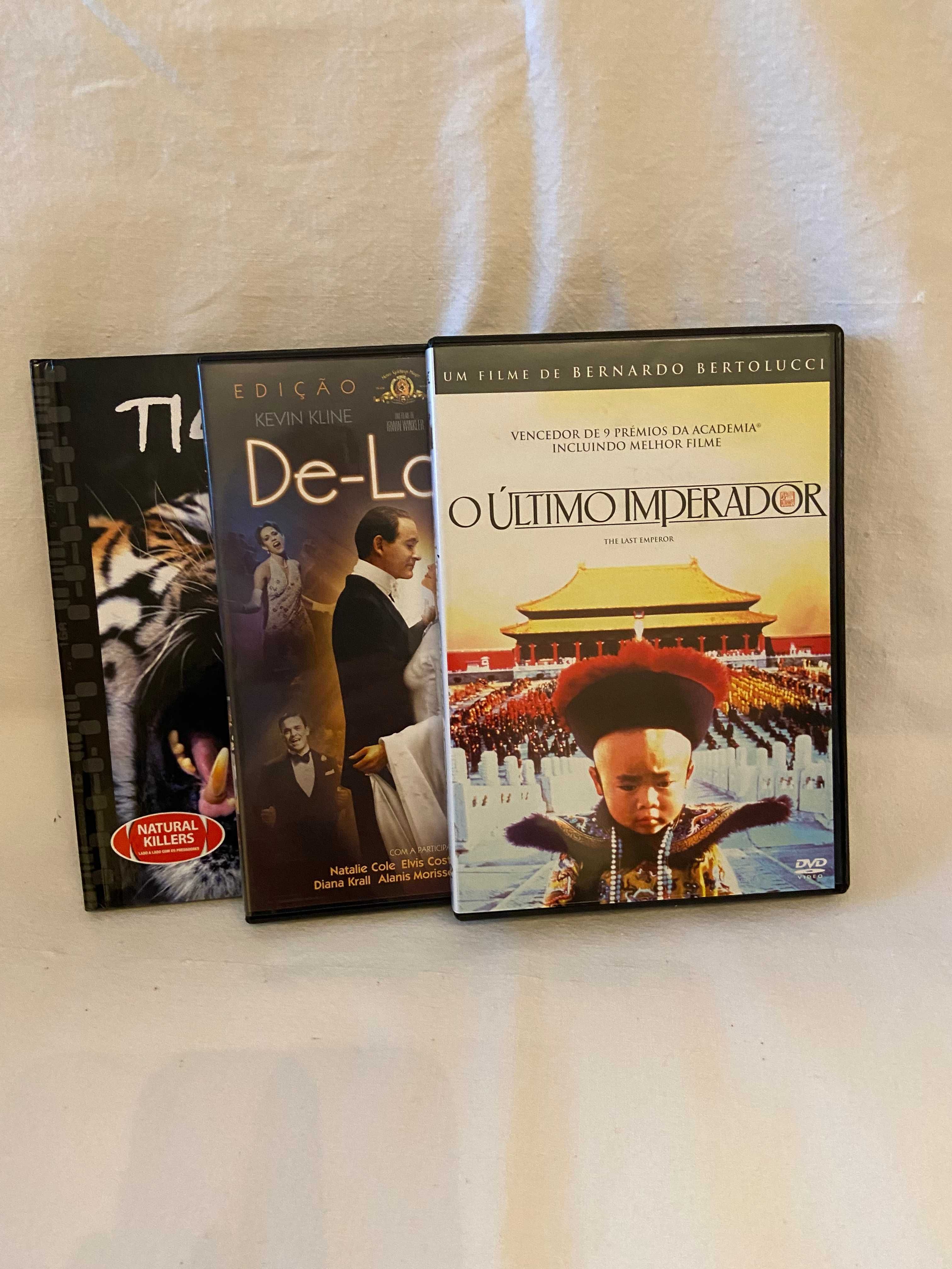 3 DVD's novos para venda