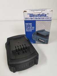 Akumulator Westfalia 18V 2.0 AH Battery Li-ion 001