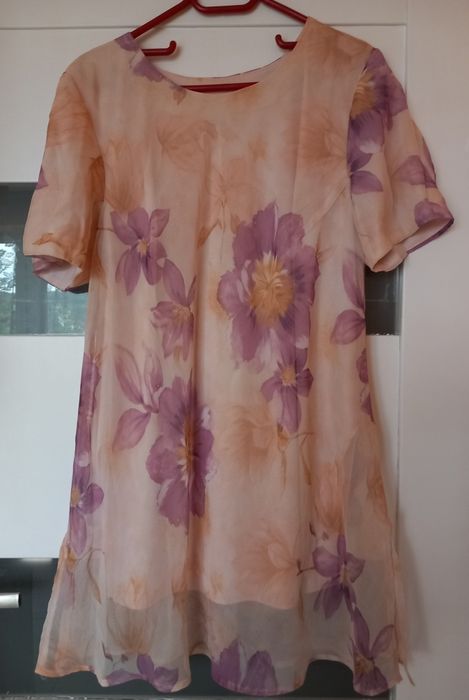 Elegancki komplet spódnica i bluzka r. 44