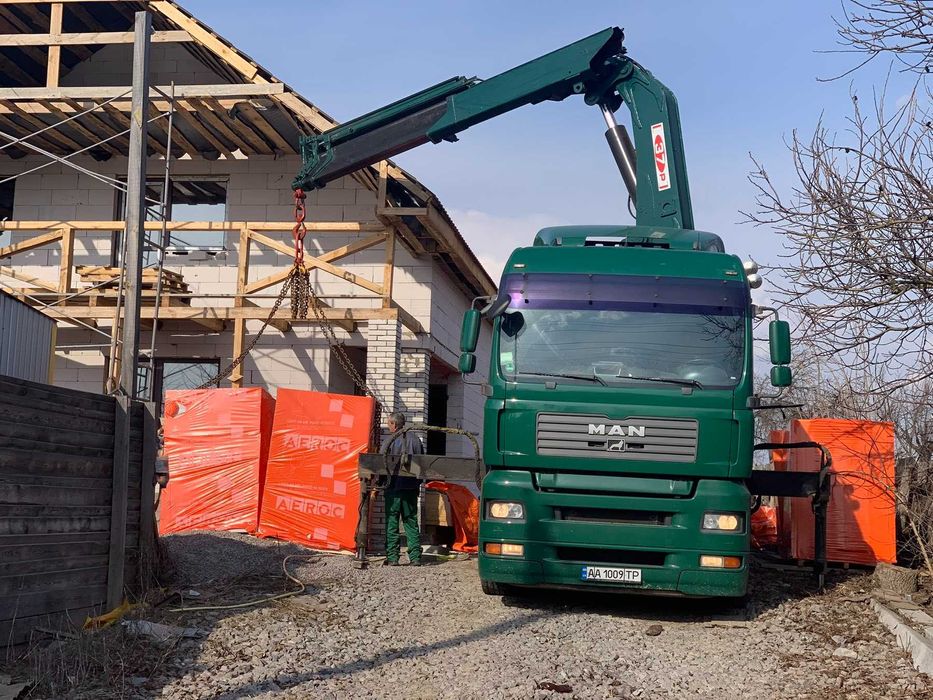 Маніпулятор послуги оренда доставка  вантажні перевезення