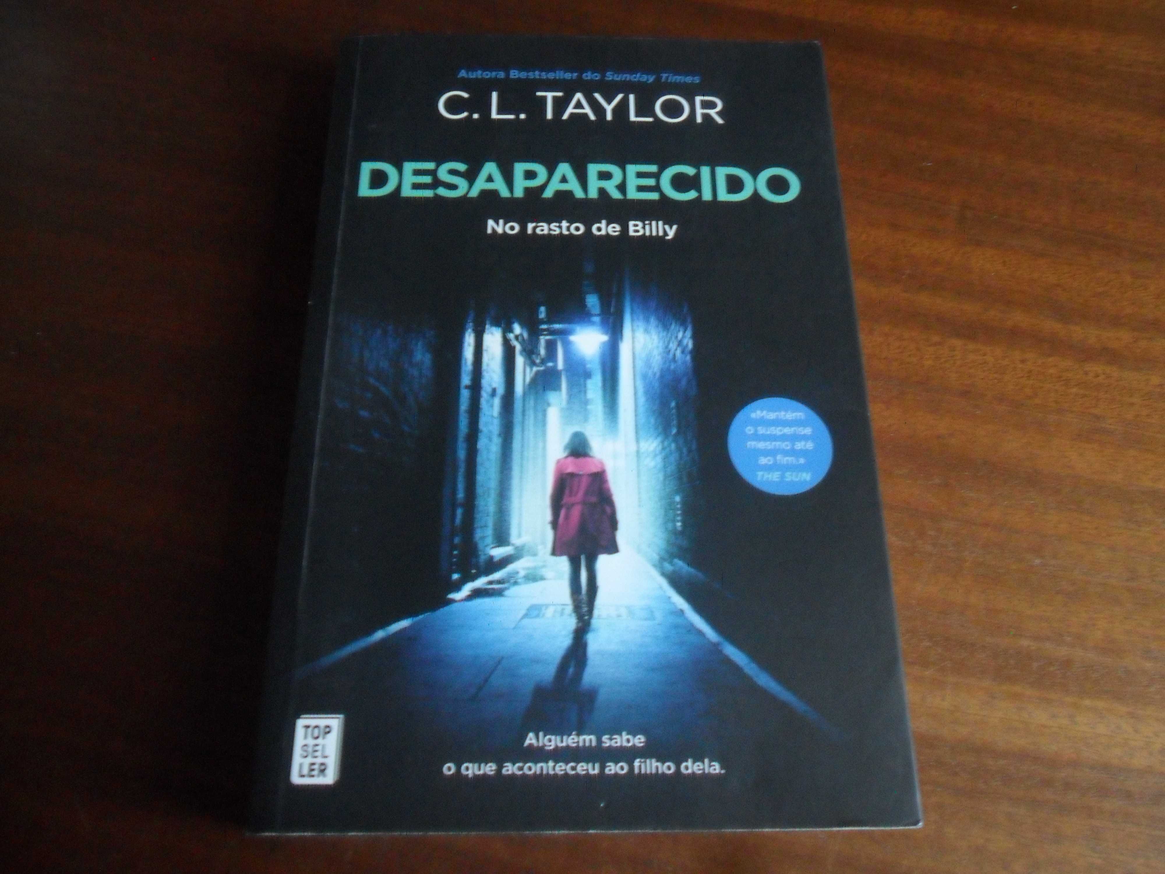 "Desaparecido" - No Rasto de Billy de C. L. Taylor - 1ª Edição de 2018
