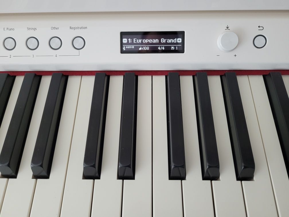 Roland LX 708 PW Polished White - białe pianino elektroniczne, cyfrowe