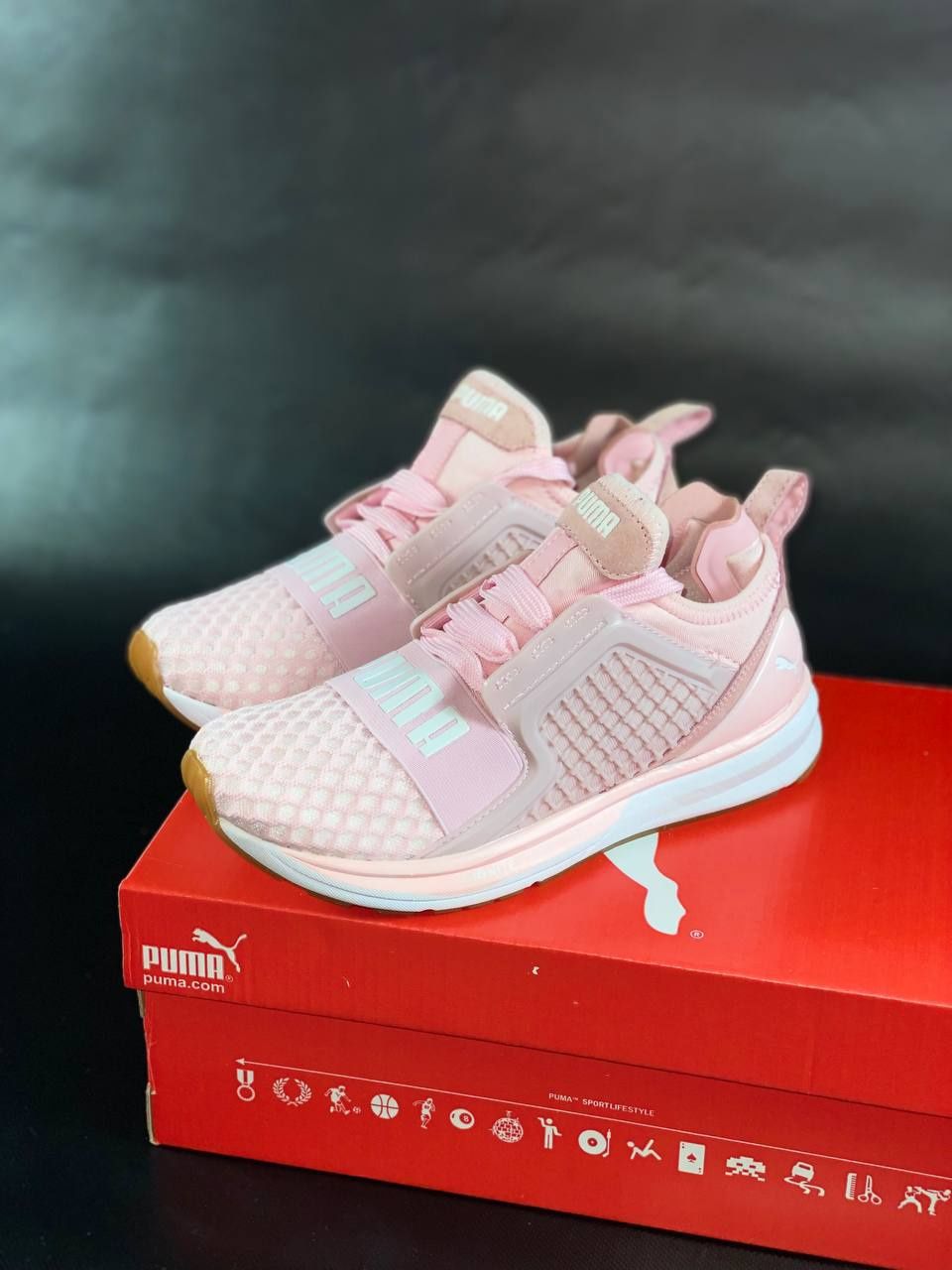 Кроссовки Puma Cali женские Пума розовые Puma Fast Rider Puma RS-X