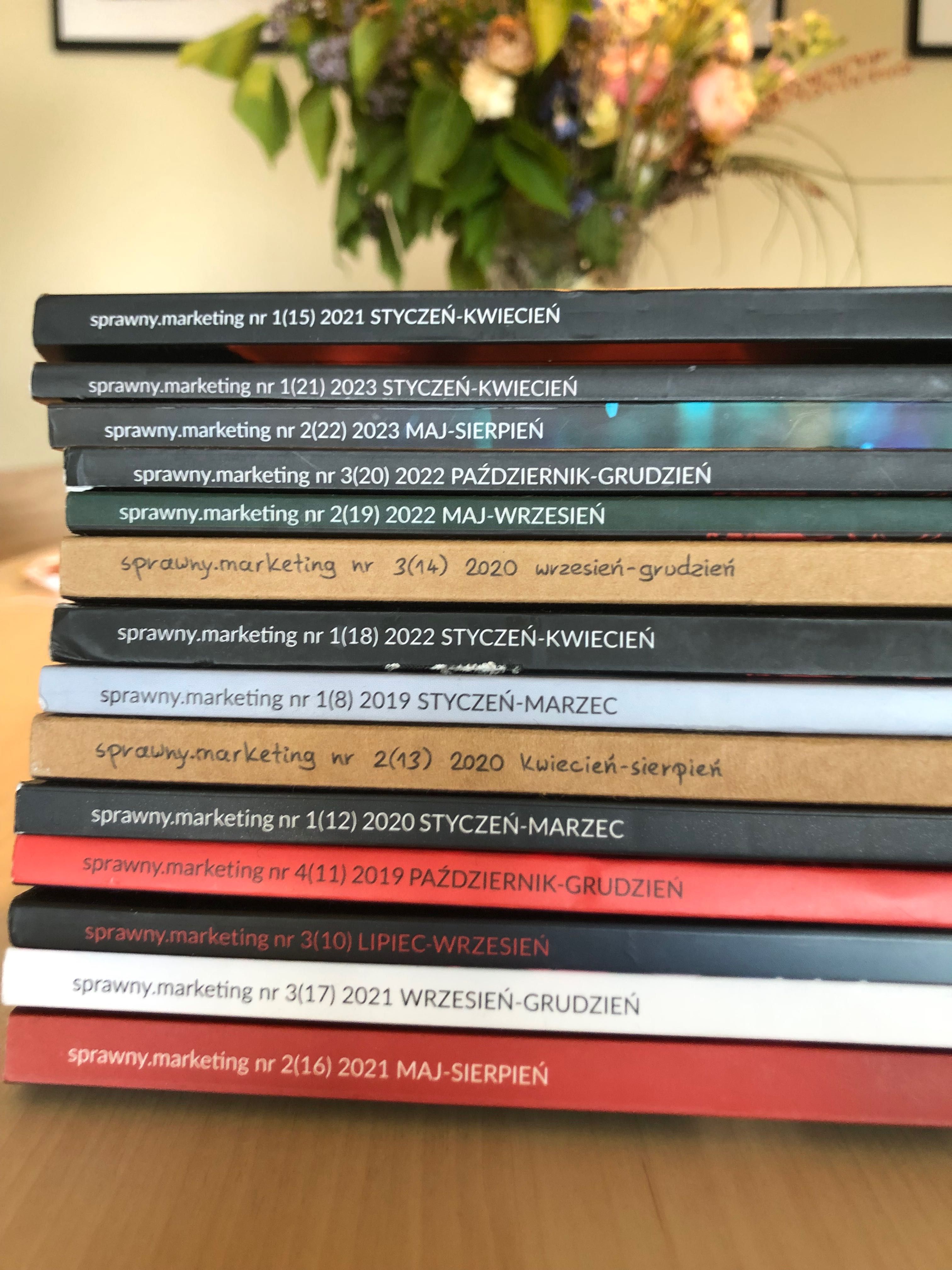 Sprawny Marketing, czasopisma marketingowe - 16 sztuk