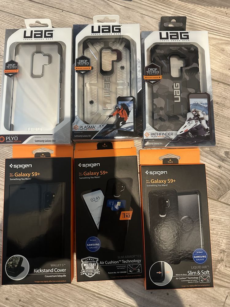 Чехол UAG и Spigen для Samsung galaxy S9/S9 plus