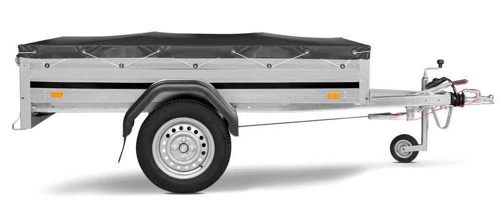 Plandeka płaska czarna do przyczepy BRENDERUP 1230x2120m (1205, 1203)