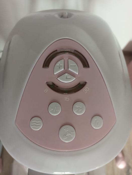 Huśtawka kołyska elektryczna krzesełko do karmienia Caretero Raffi