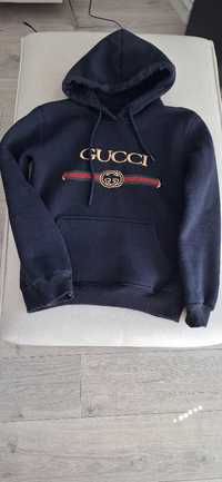Gucci bluza granatowa cieplejsza chłopiec 7-9 latek 146
