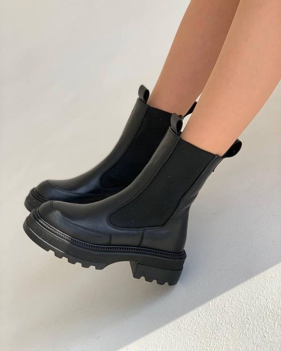 Жіночі черевики Челсі зимові