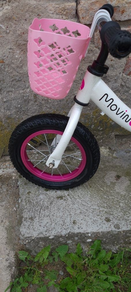 Rower biegowy dla dziewczynki 12"