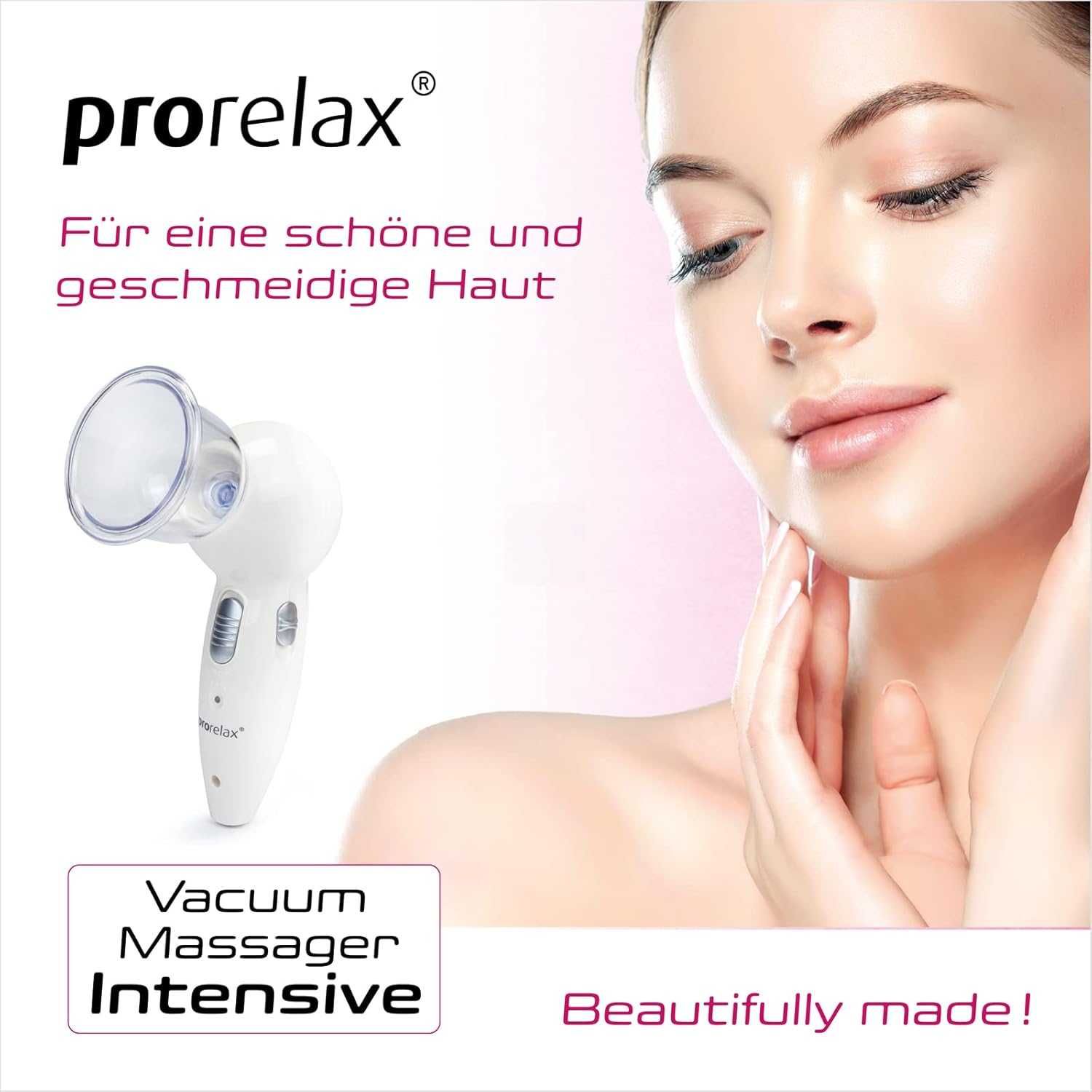 xProrelax Masażer próżniowy INTENSIVE,Elektryczny masaż kubeczkowy
