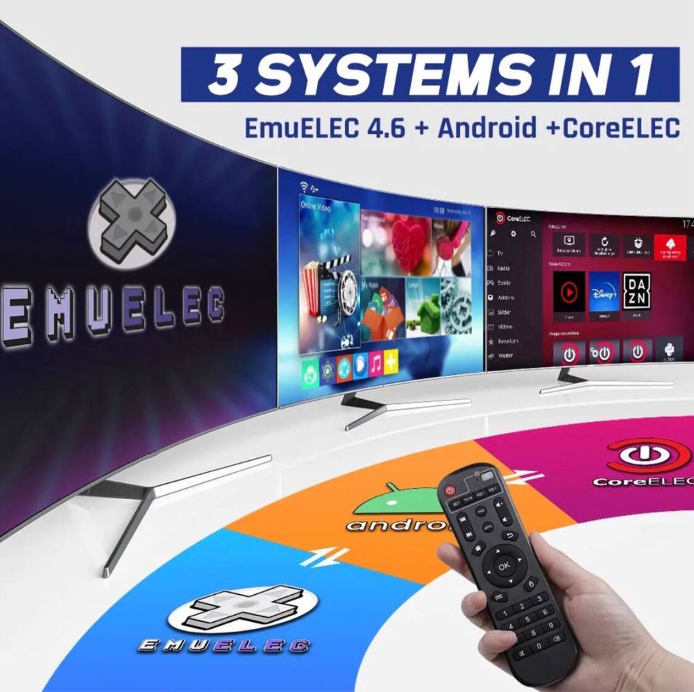 Игровая приставка Console X2 Pro 64 Gb с 60000 видеоиграми и с tv box