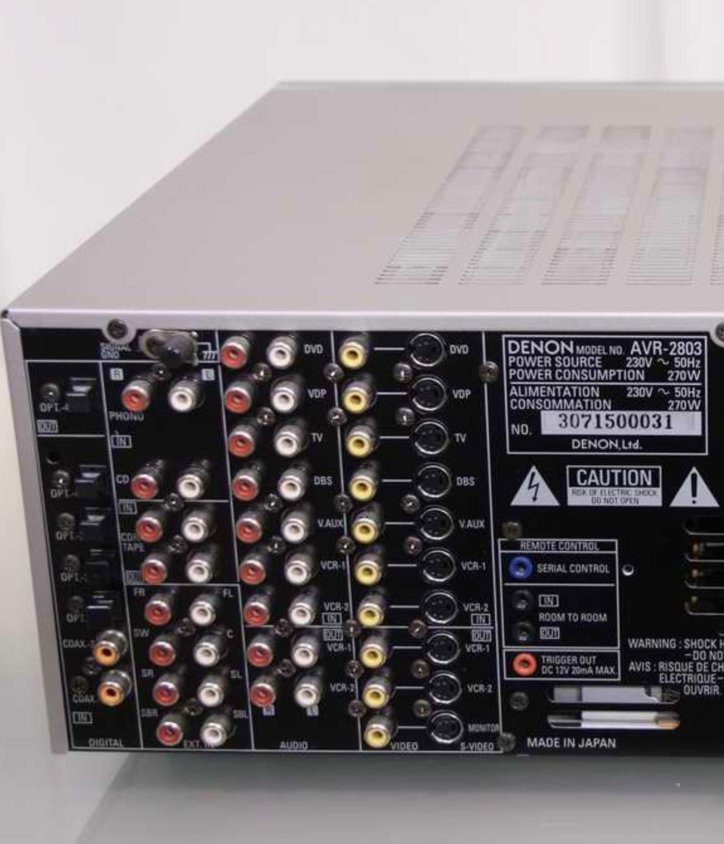 Odtwarzać CD/DVD Denon DBP-2010 i Wzmacniacz Denon AVR-2803 i