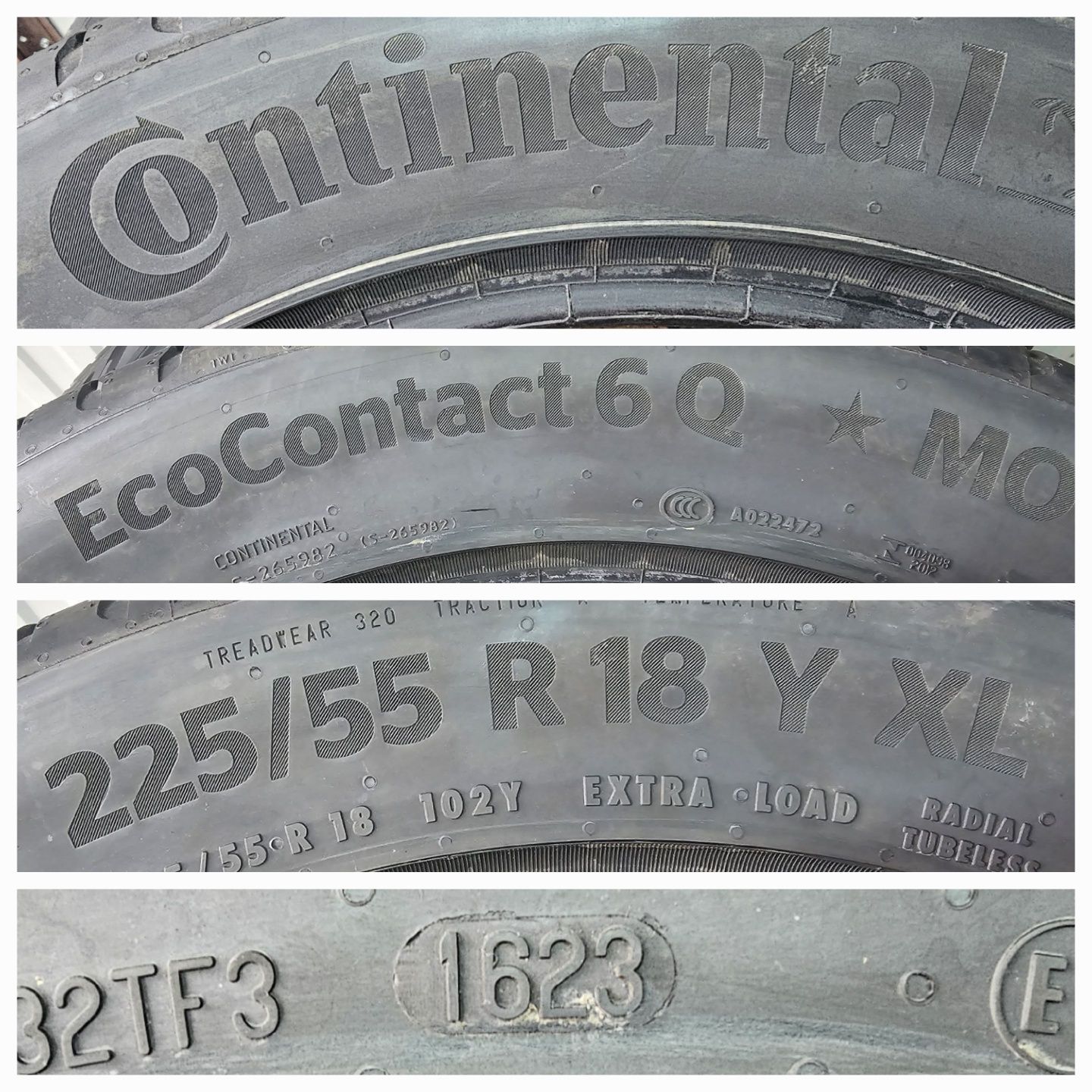 Continental EcoContact 6 Q MO 225/55r18 102Y XL