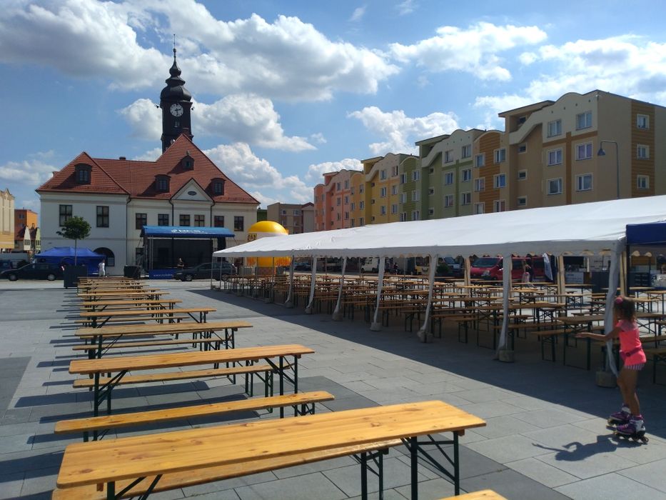 Wynajem namiotów imprezowych. Ogrzewanie sylwester