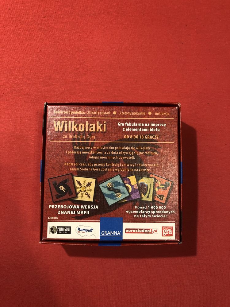 Wilkołaki ze Srebrnej Góry gra planszowa