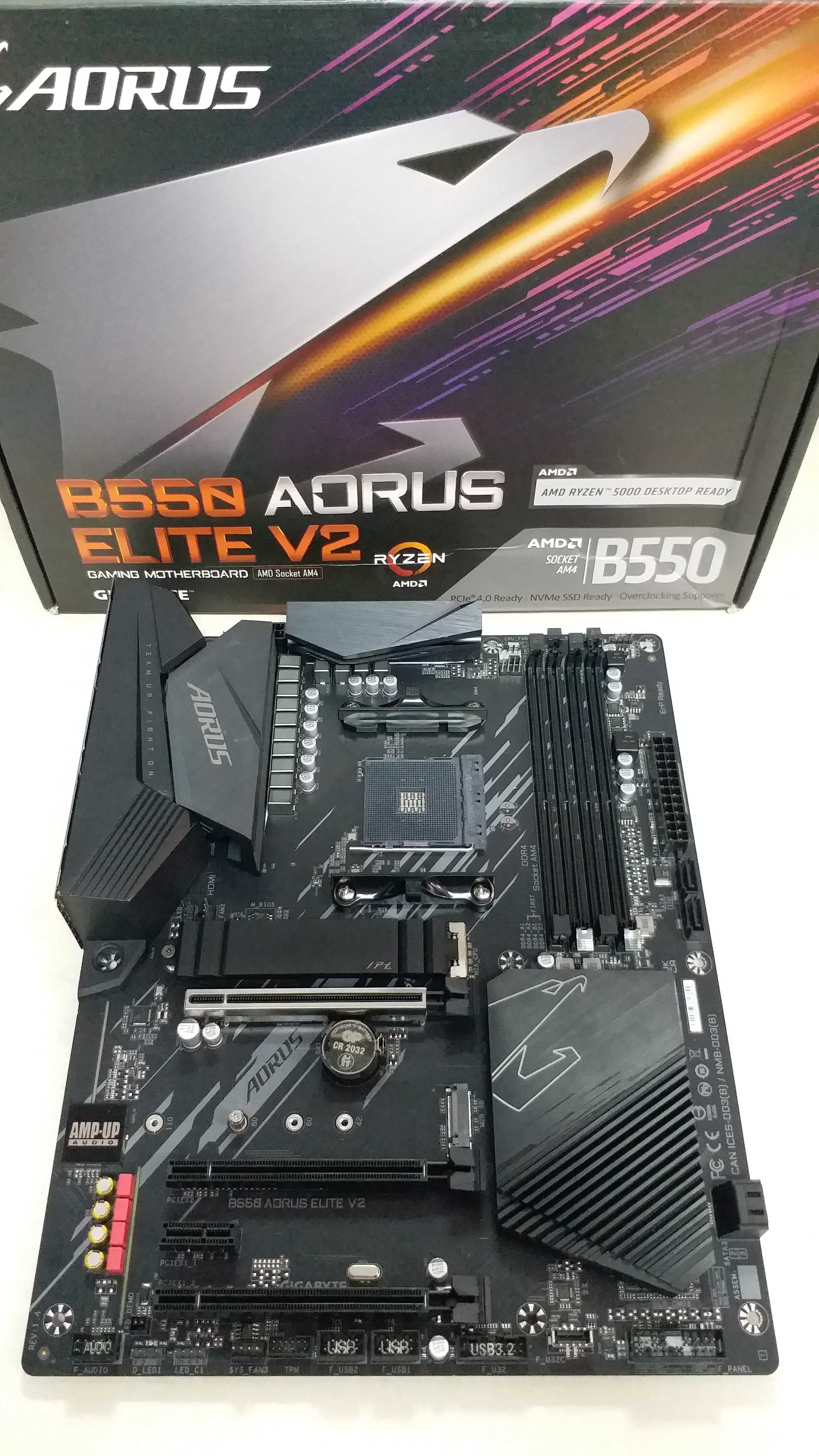 Плата Gigabyte  B550 AORUS Elite V2  AM4
