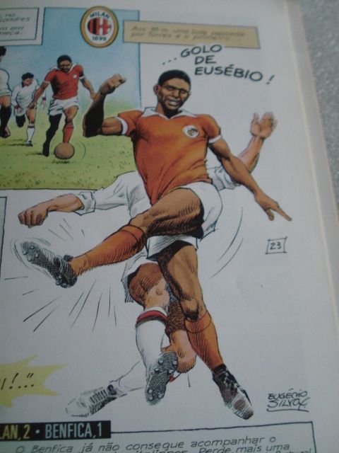 Livro Eusébio 1 edição de 1990 apenas 26.000 Exemplares