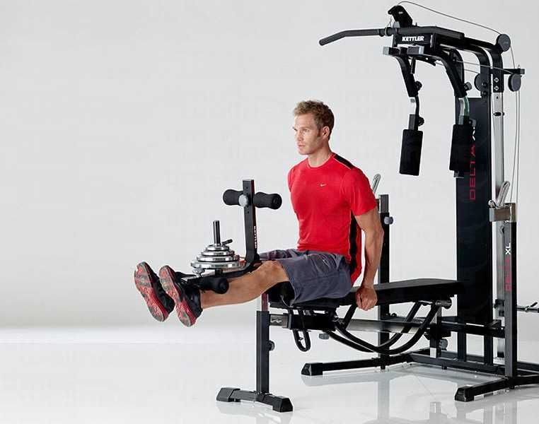 Pokazowy atlas Kettler Delta XL + 100 kg obciążenia,modlitewnik, gryfy