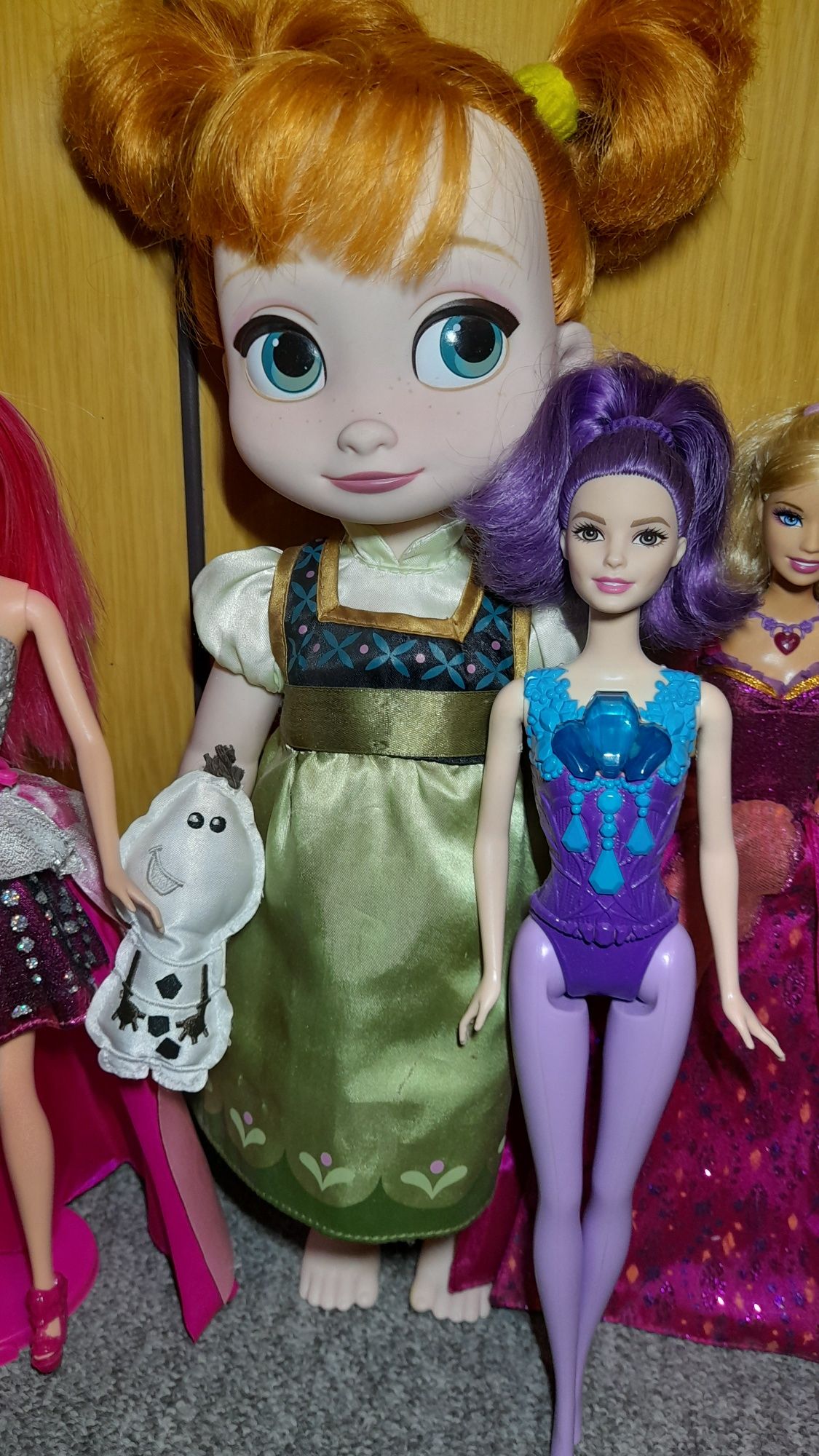 Аниматор Анна Disney 40см, балерина, принцесса Лиана, рок-принцесса