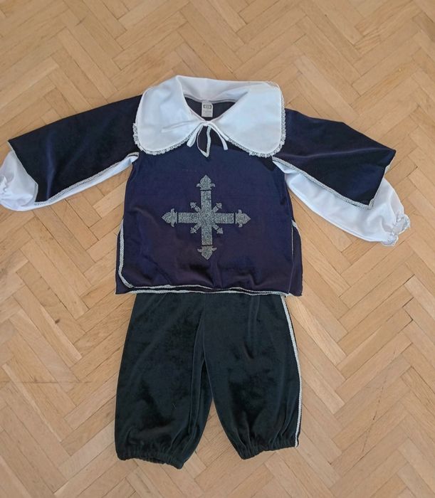 Strój karnawałowy Muszkietera, rozmiar 116