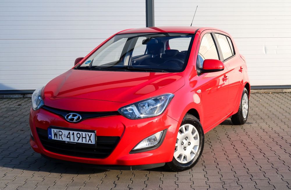 Hyundai i20 Hyundai i20 1.25 Benzyna | 2012r | Bezwypadkowy | Serwisowany | Czerwo