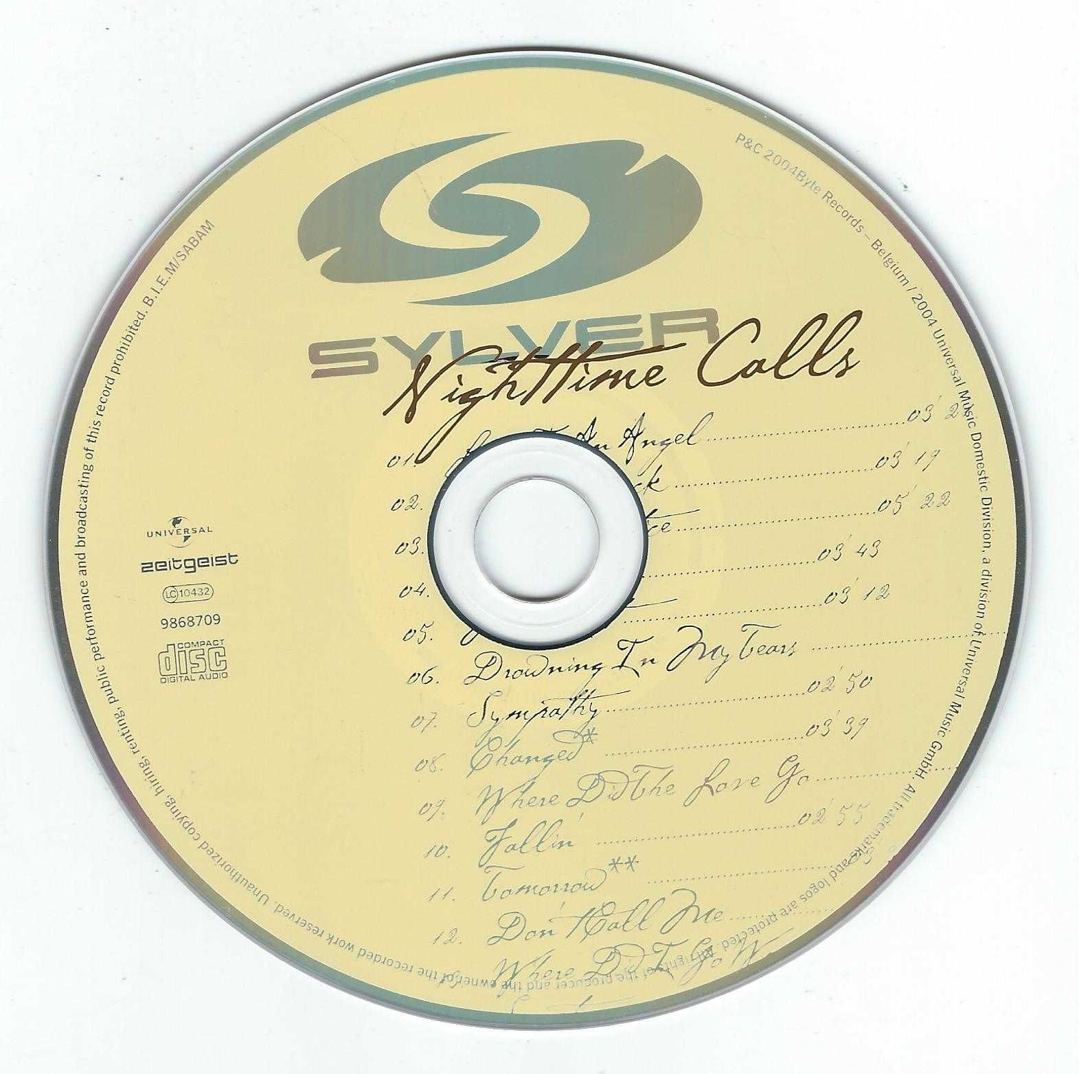 CD Sylver - Nighttime Calls (2004) (Byte Records)