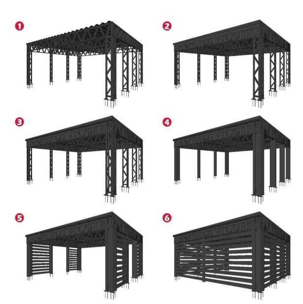 Zadaszenie na konstrukcji, wiata, carport, ogród zimowy, restauracyjny