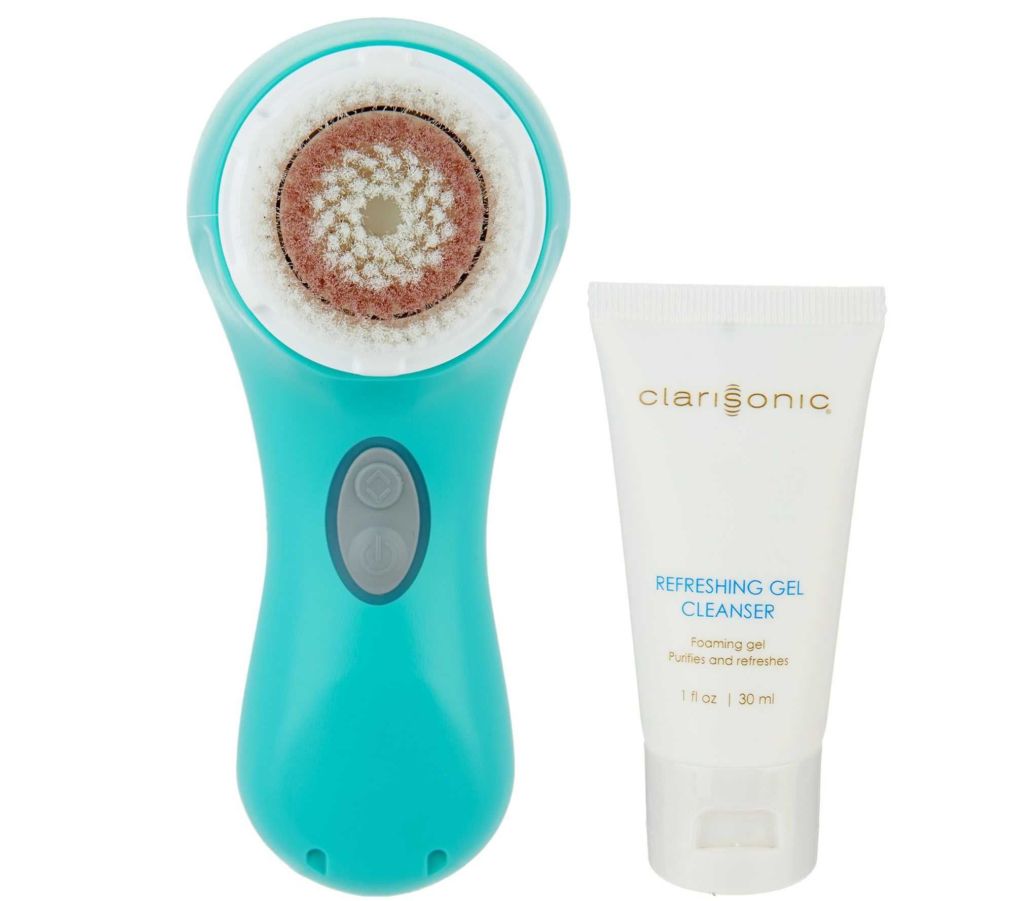 Szczoteczka soniczna do twarzy Clarisonic Mia 2 , miętowa z futerałem.