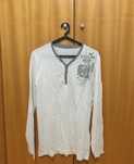 Camisola fina branca da Cs Active