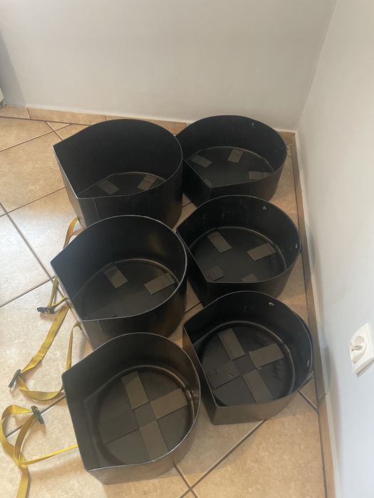 Zestaw pokrowców case Hardcase 12 14 16 perkusja tomy werbel