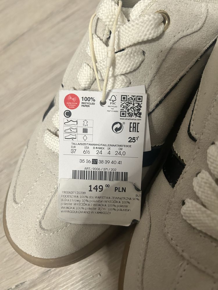 Adidasy Stradivarius r.37