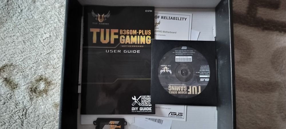 Материнська плата Asus B 360 M -Plus Tuf gaming (не робоча)
