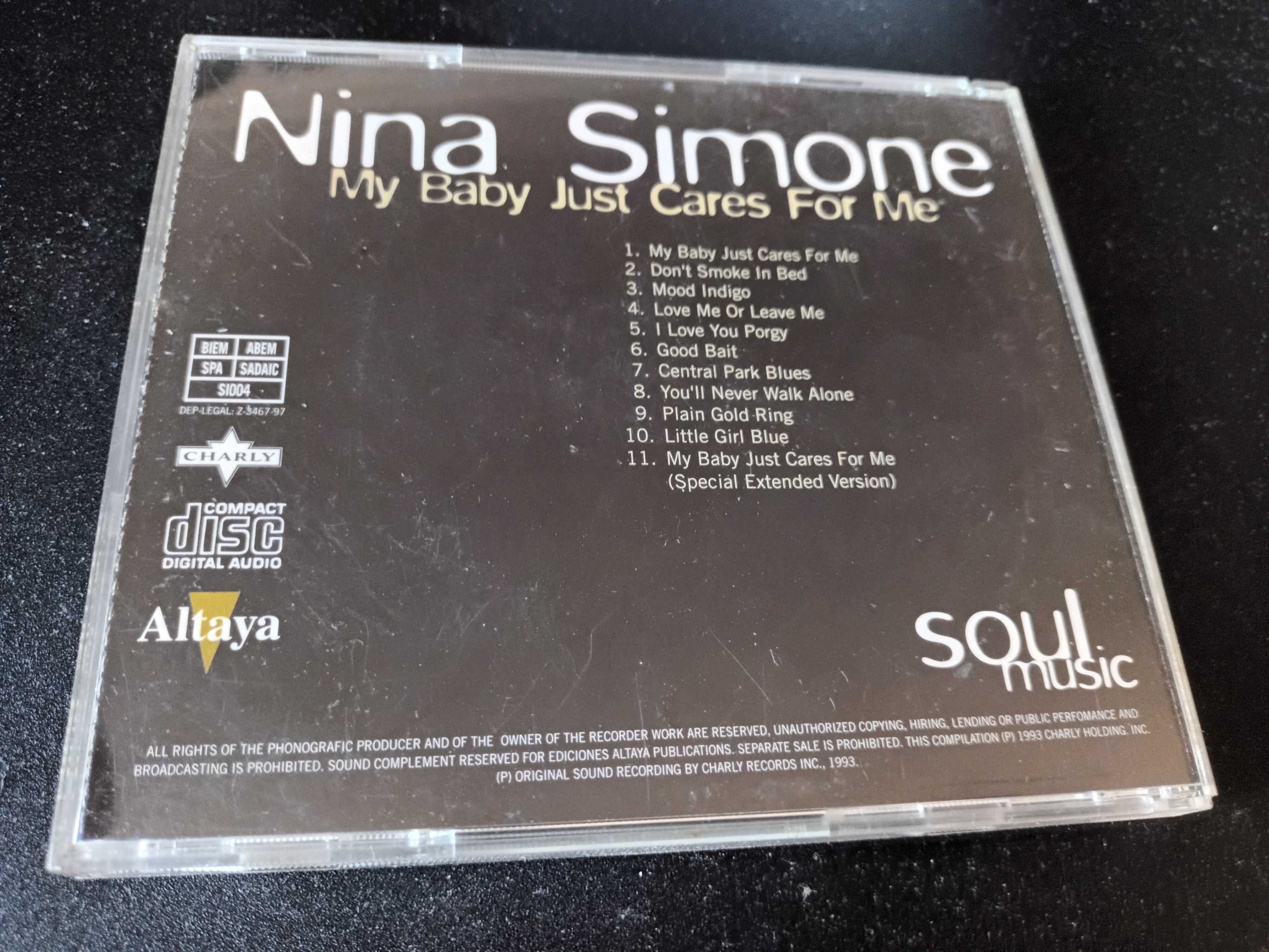 Nina Simone - My Baby Just Cares for Me (1997)