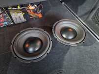 Skrzynia basowa subwoofer tuba Głośnik 2x 25 cm Renegade rxv1000